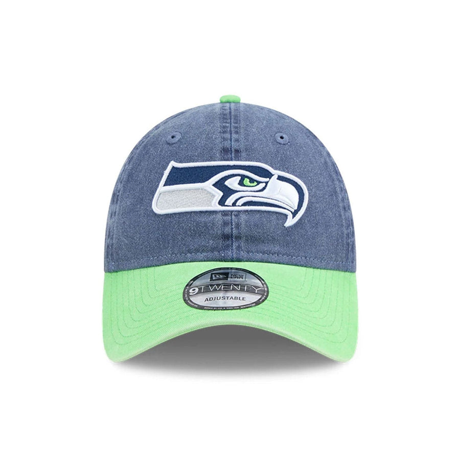 This is a Seattle Seahawks NFL Select Navy 9TWENTY Adjustable Cap 3