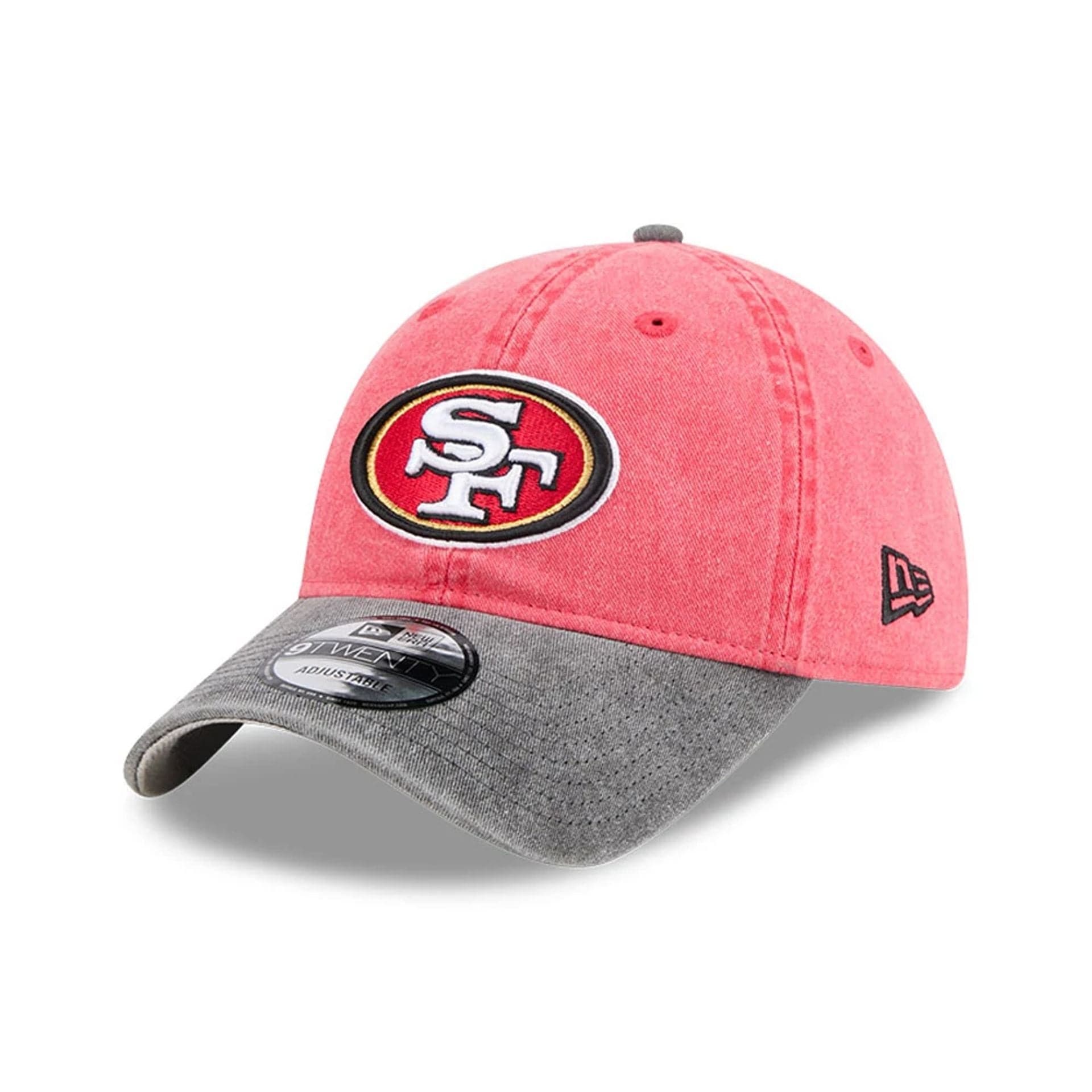 This is a San Francisco 49ers NFL Select Red 9TWENTY Adjustable Cap 1
