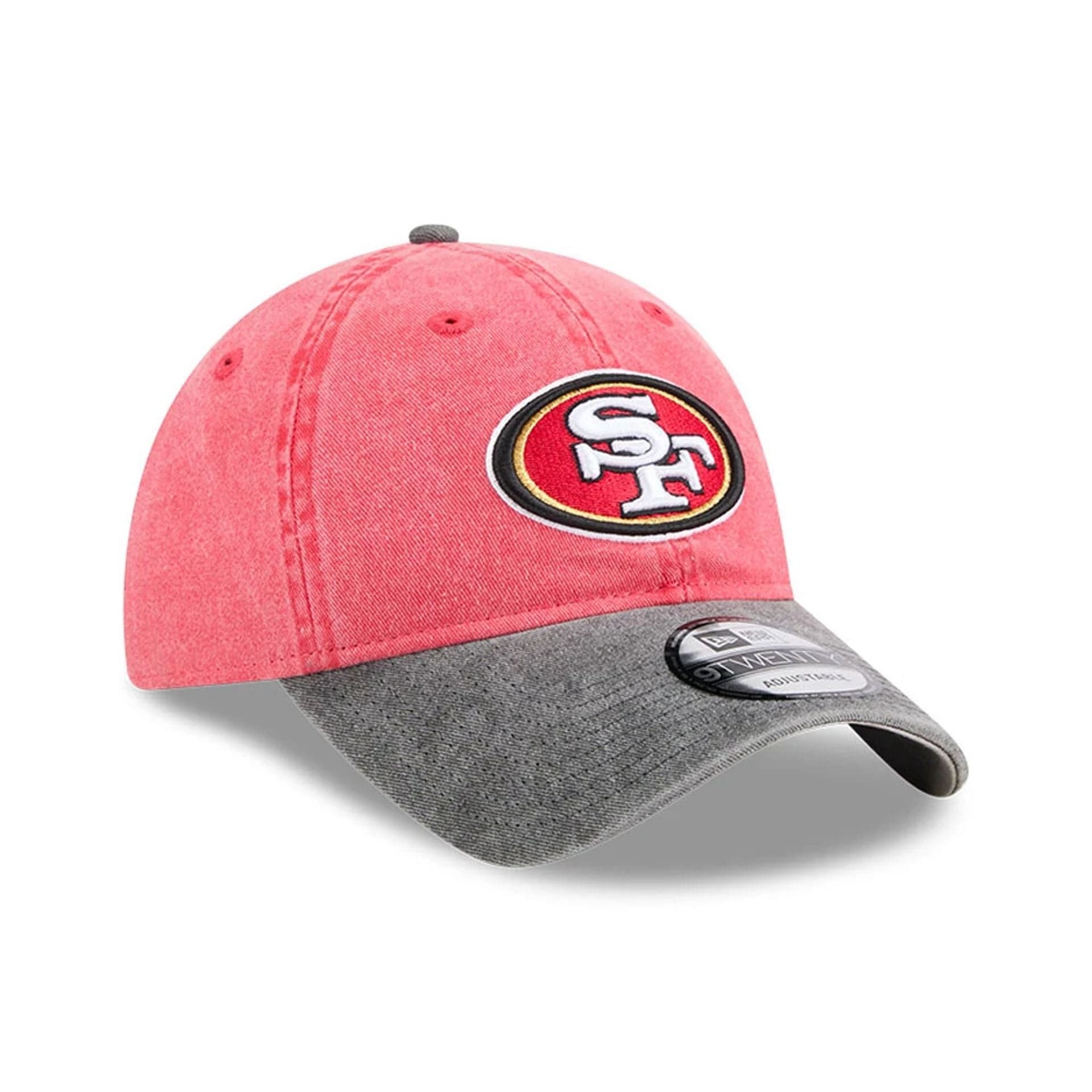 This is a San Francisco 49ers NFL Select Red 9TWENTY Adjustable Cap 4