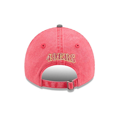 This is a San Francisco 49ers NFL Select Red 9TWENTY Adjustable Cap 5