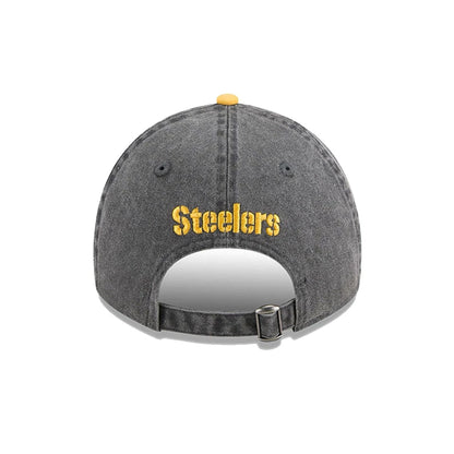This is a Pittsburgh Steelers NFL Select Black 9TWENTY Adjustable Cap 4