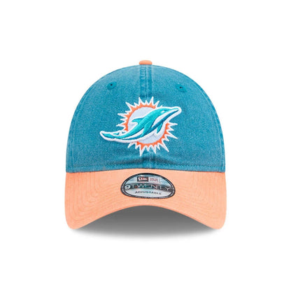 This is a Miami Dolphins NFL Select Turquoise 9TWENTY Adjustable Cap 3