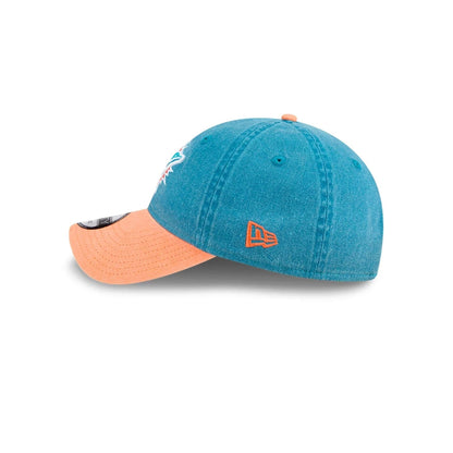 This is a Miami Dolphins NFL Select Turquoise 9TWENTY Adjustable Cap 6