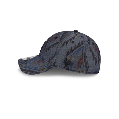 This is a LA Dodgers Aztec Pattern Navy 9TWENTY Adjustable Cap 5