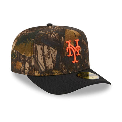 This is a New York Mets MLB Ripstop Camo Assorted Print 59FIFTY A-Frame Fitted Cap 4
