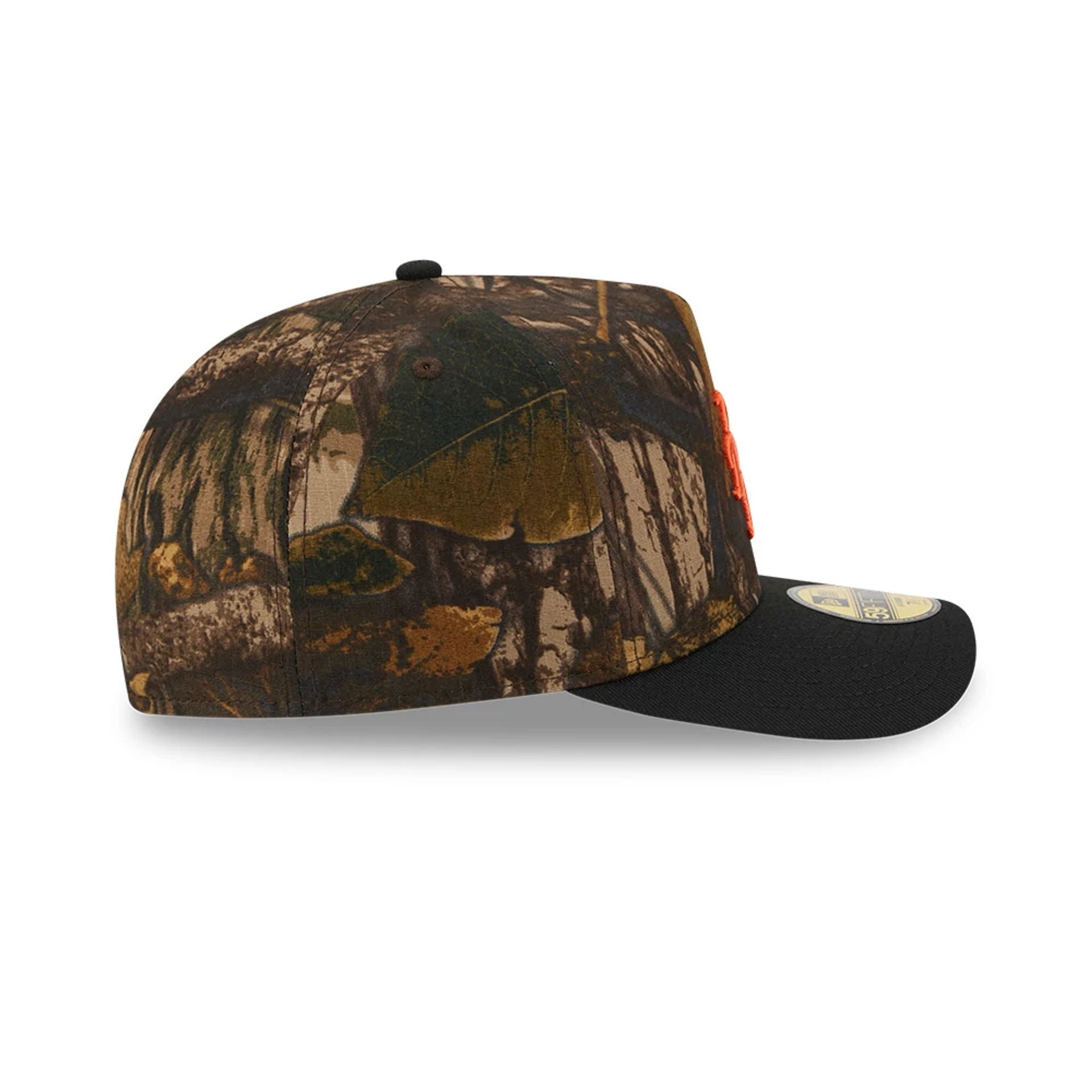 This is a New York Mets MLB Ripstop Camo Assorted Print 59FIFTY A-Frame Fitted Cap 6