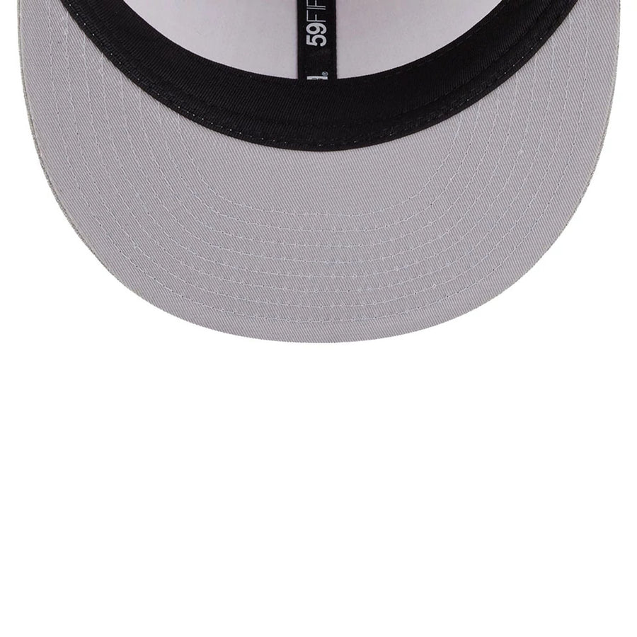 This is a New Era Earth Day Beige Retro Crown 59FIFTY Fitted Cap 6