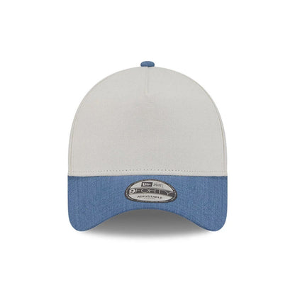 This is a New Era Earth Day White & Blue 9FORTY A-Frame Adjustable Cap 2