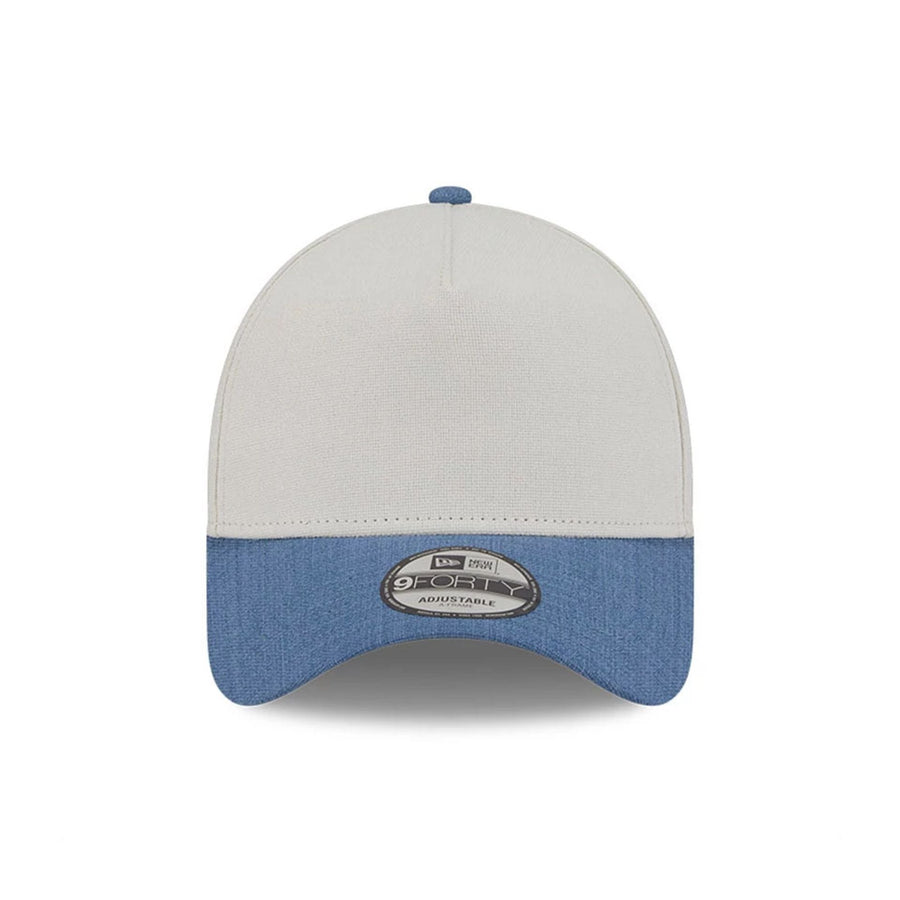 This is a New Era Earth Day White & Blue 9FORTY A-Frame Adjustable Cap 2