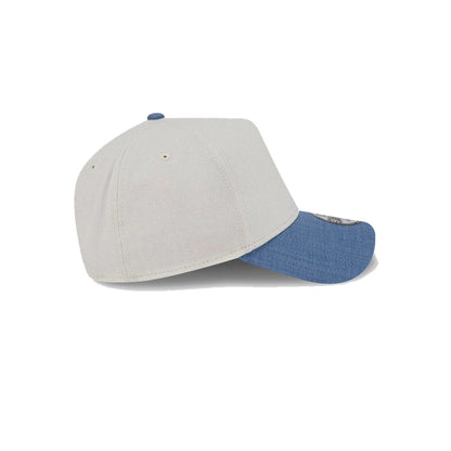 This is a New Era Earth Day White & Blue 9FORTY A-Frame Adjustable Cap 5
