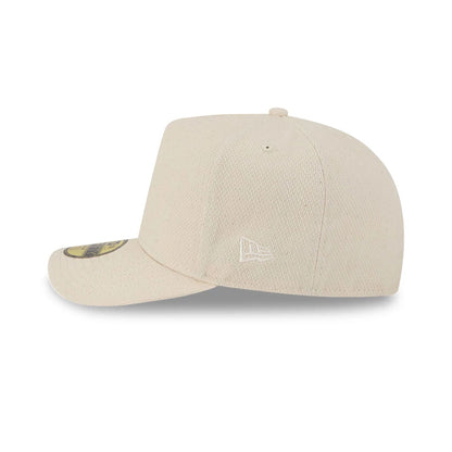 This is a New Era Elevated Cream 59FIFTY Fitted A-Frame Cap 5