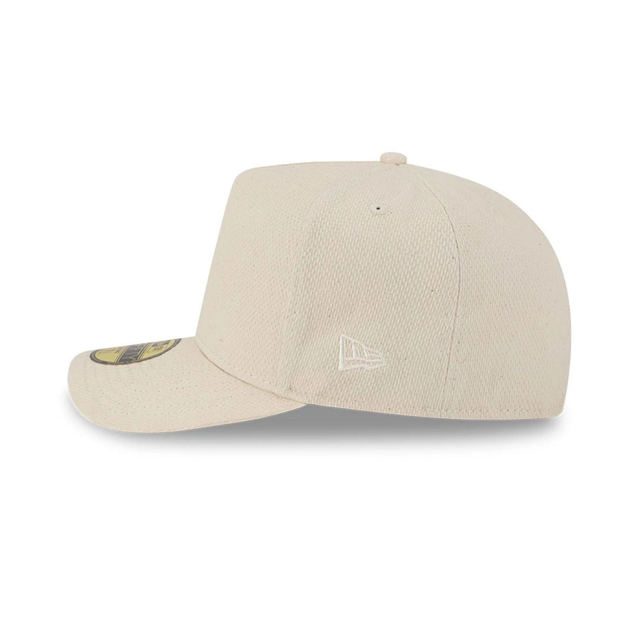 This is a New Era Elevated Cream 59FIFTY Fitted A-Frame Cap 5