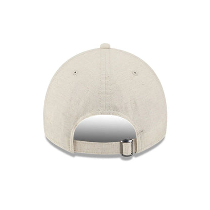 This is a New Era Elevated Cream 9TWENTY A-Frame Adjustable Cap 6