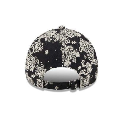 This is a New Era Elevated Black 9FORTY A-Frame Adjustable Cap 7