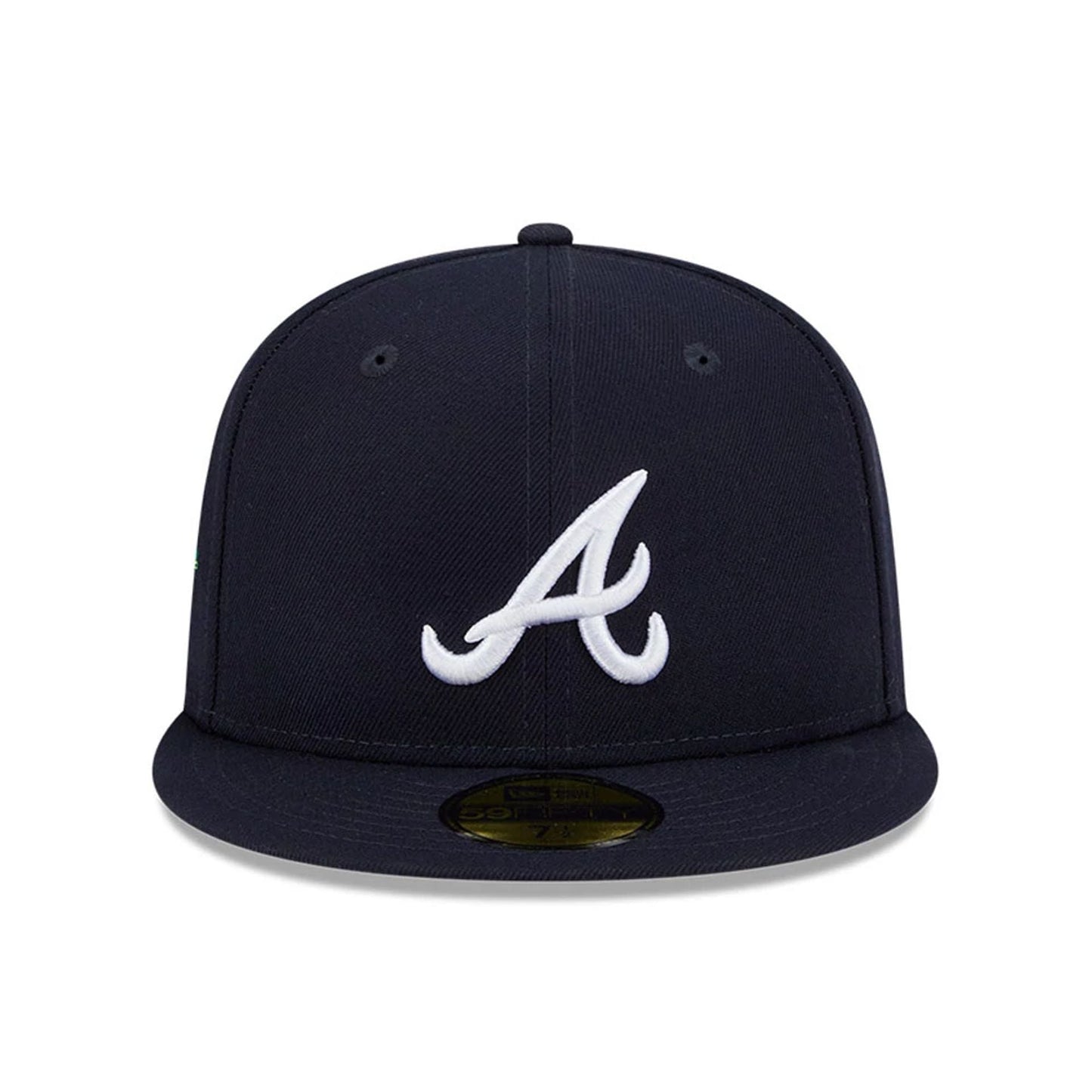 This is a Atlanta Braves Floral Undervisor Navy 59FIFTY Fitted Cap 3