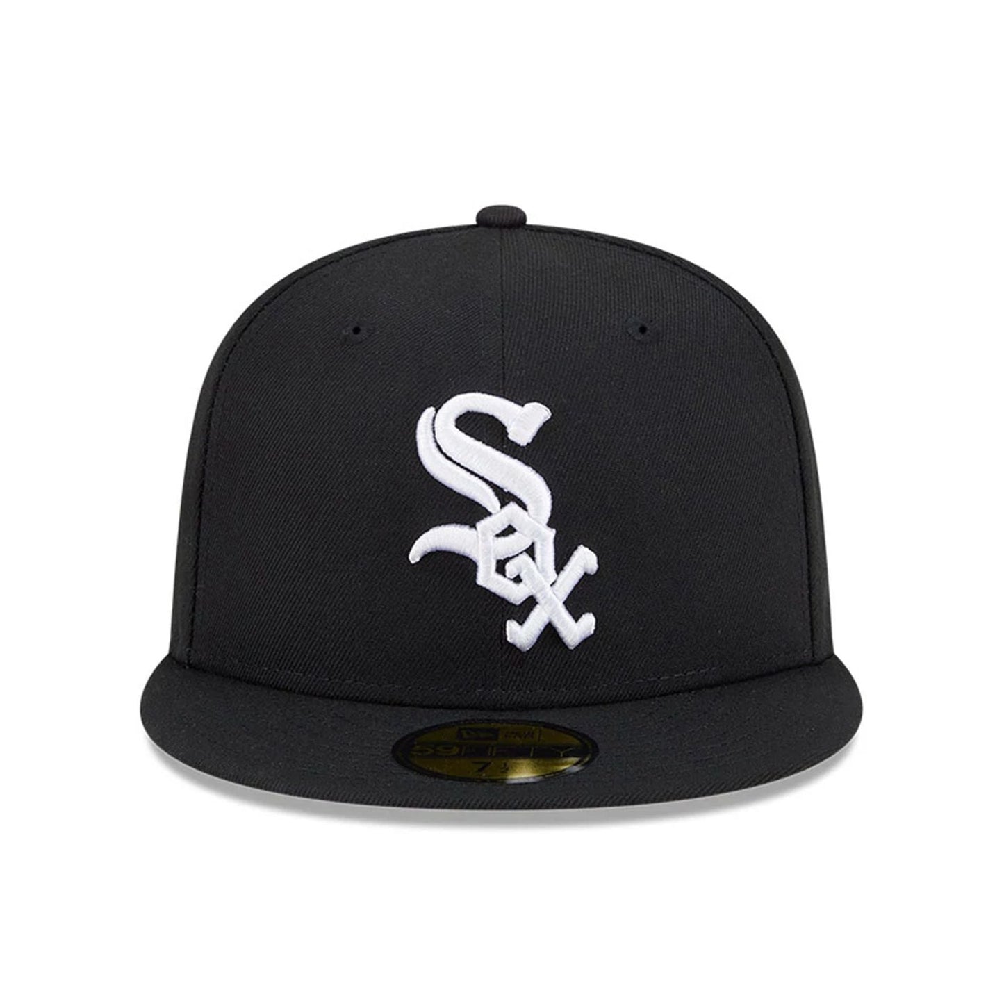 This is a Chicago White Sox Floral Undervisor Black 59FIFTY Fitted Cap 3