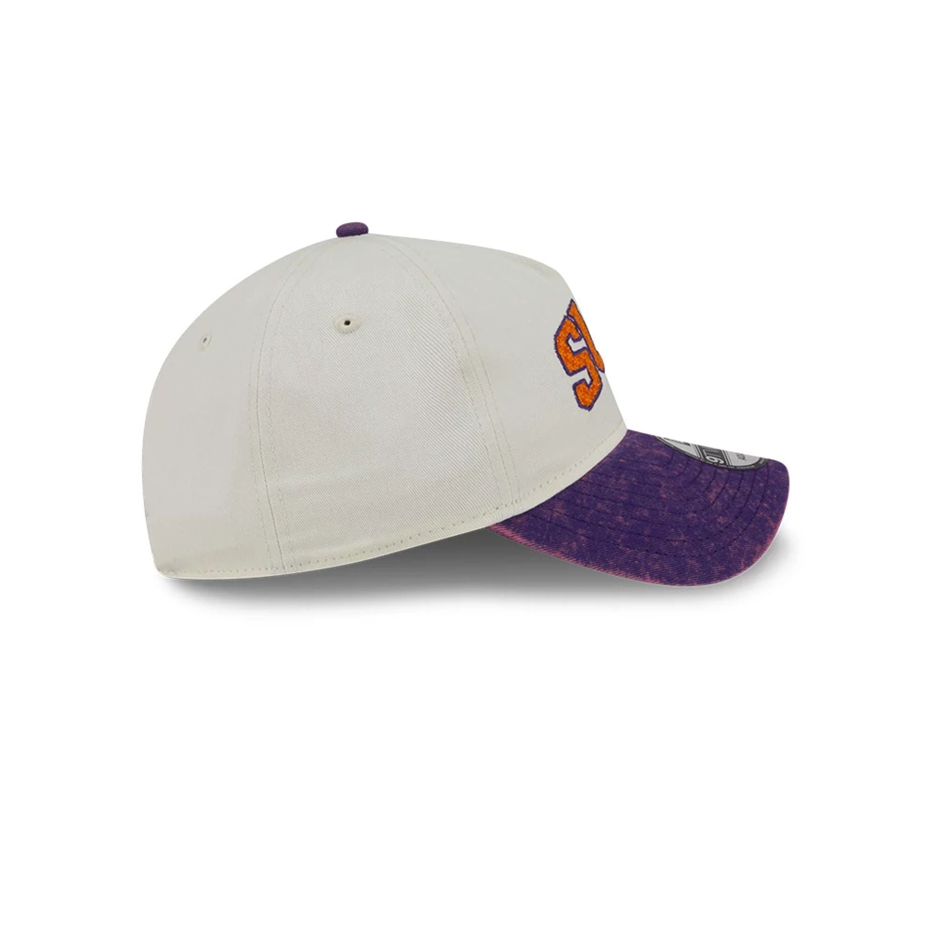 This is a Phoenix Suns Pastel White 9TWENTY A-Frame Adjustable Cap 5
