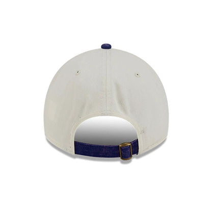 This is a LA Dodgers Pastel White 9TWENTY A-Frame Adjustable Cap 6