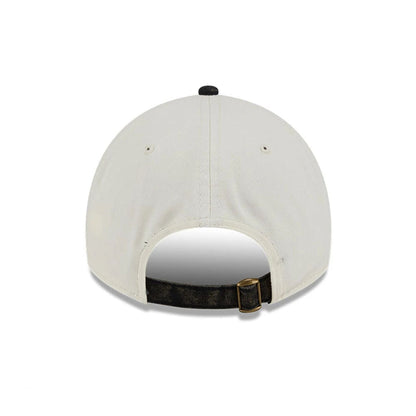 This is a Chicago Bulls Pastel White 9TWENTY A-Frame Adjustable Cap 6