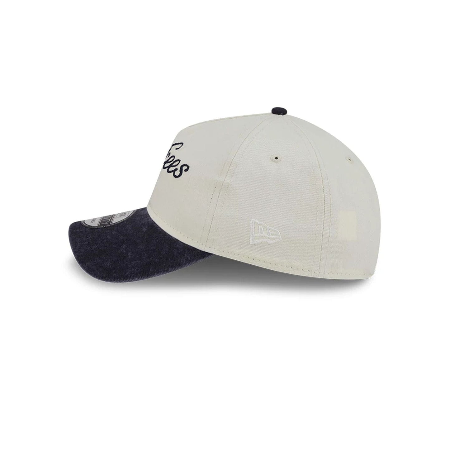 This is a New York Yankees Pastel White 9TWENTY A-Frame Adjustable Cap 4