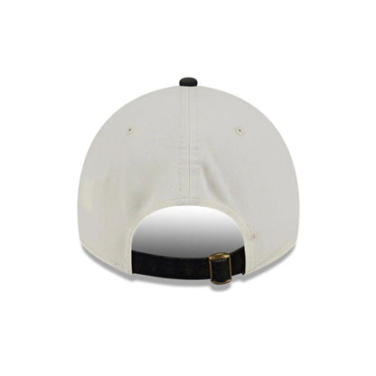 This is a Miami Heat Pastel White 9TWENTY A-Frame Adjustable Cap 6