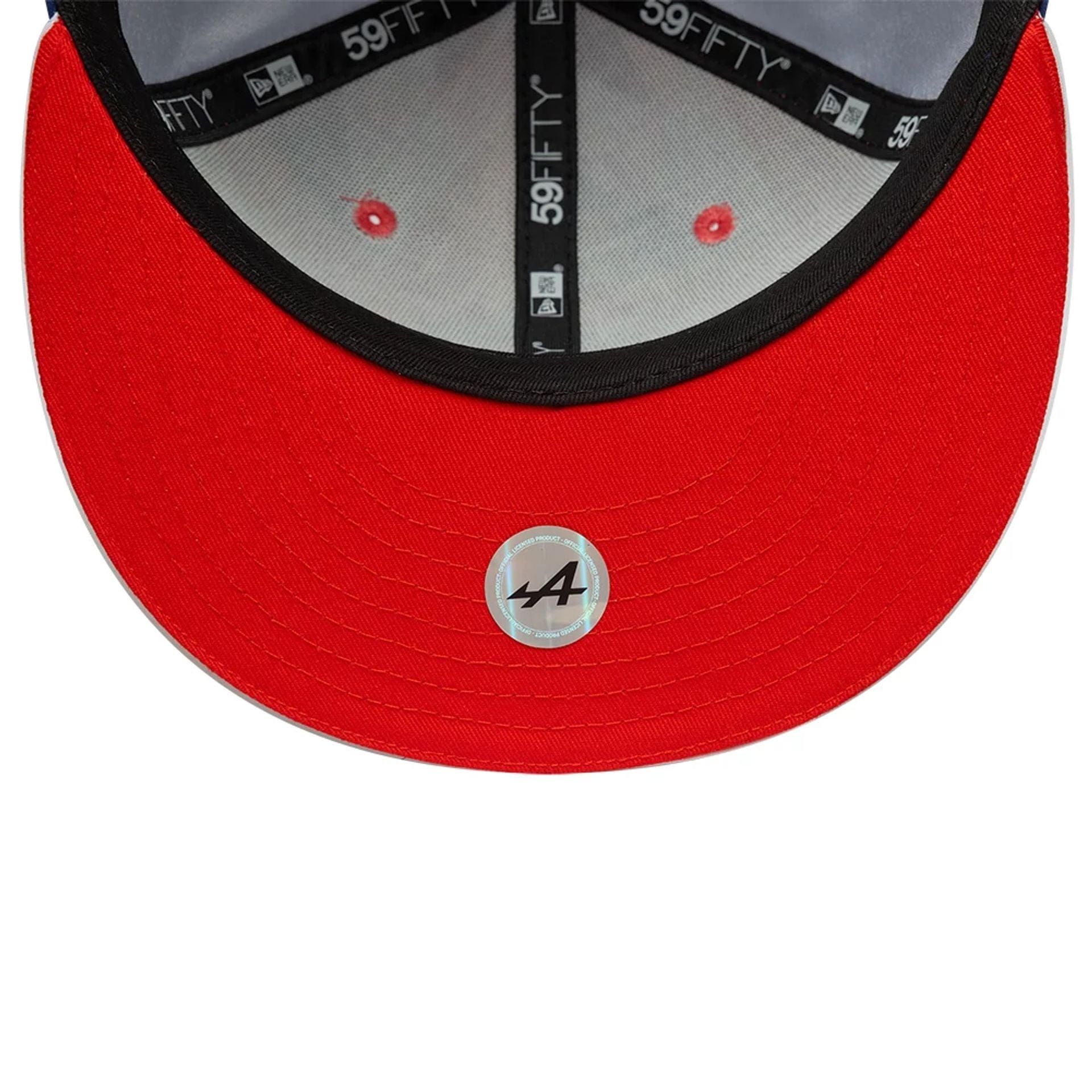 This is a Silverstone Race Special Alpine Racing Team Navy 59FIFTY Fitted Cap 2