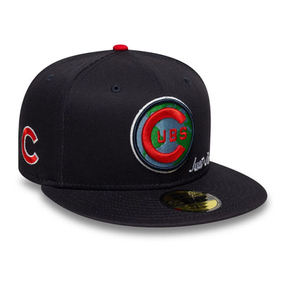 This is a Chicago Cubs Just Don Navy 59FIFTY Fitted Cap 4