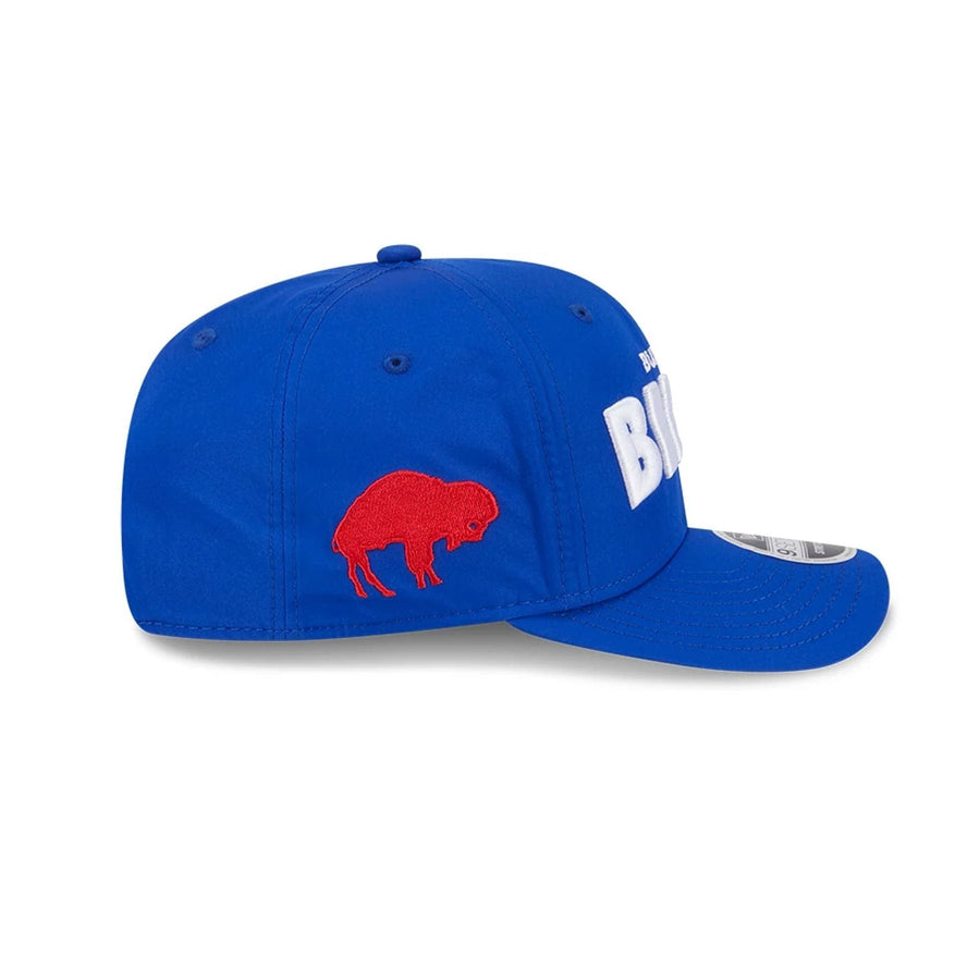 This is a Buffalo Bills NFL Coach Blue 9SEVENTY Stretch Snap Adjustable Cap 5