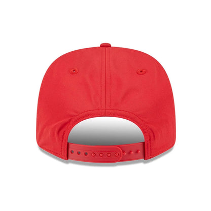 This is a Kansas City Chiefs NFL Coach Red 9SEVENTY Stretch Snap Adjustable Cap 7