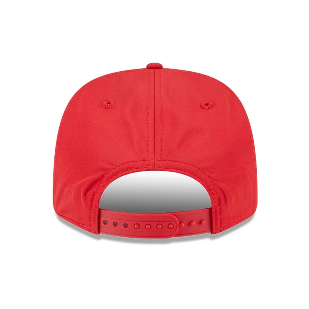 This is a Kansas City Chiefs NFL Coach Red 9SEVENTY Stretch Snap Adjustable Cap 7