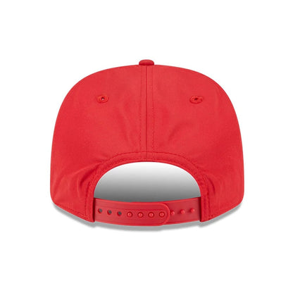 This is a Kansas City Chiefs NFL Coach Red 9SEVENTY Stretch Snap Adjustable Cap 7