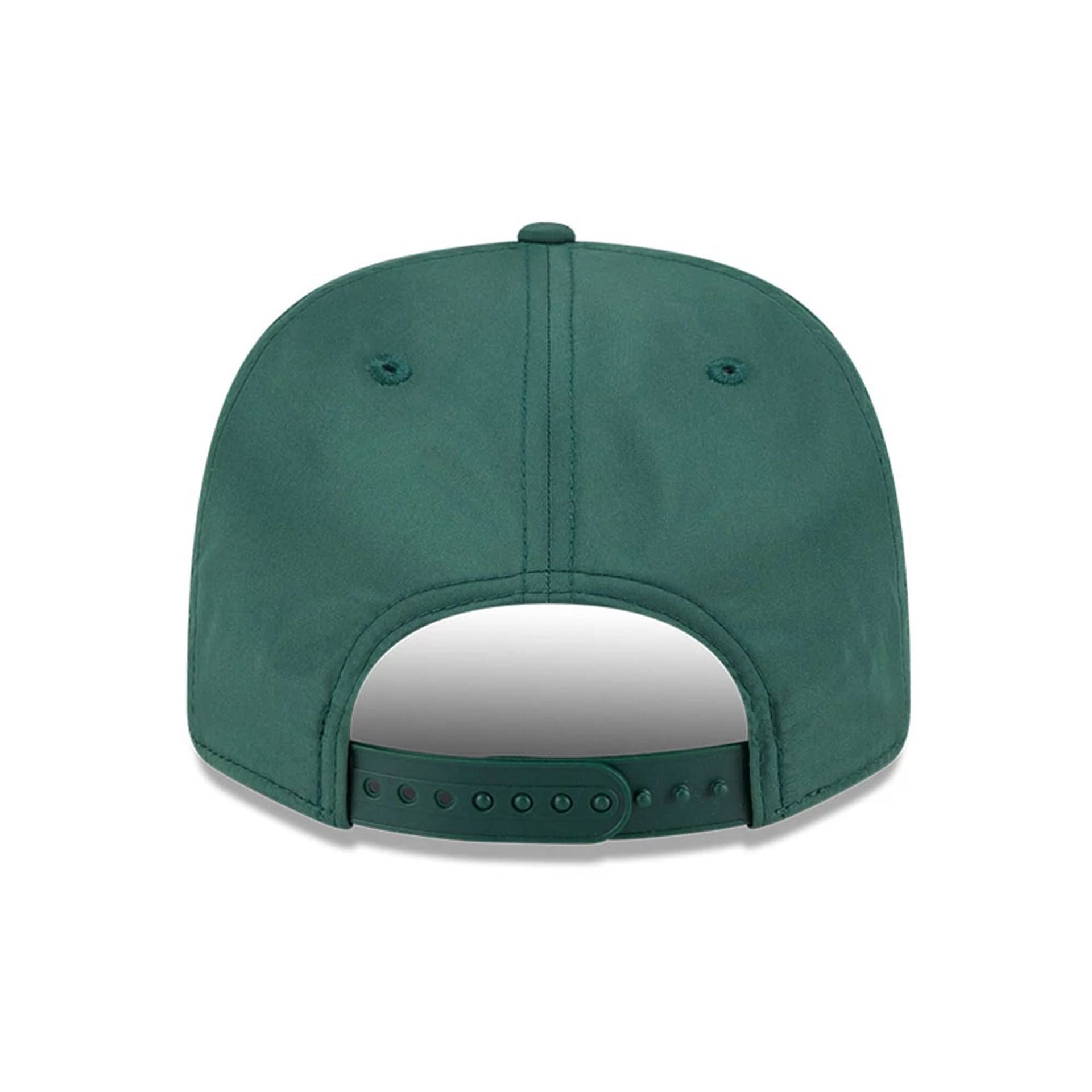 This is a Green Bay Packers NFL Coach Dark Green 9SEVENTY Stretch Snap Adjustable Cap 7