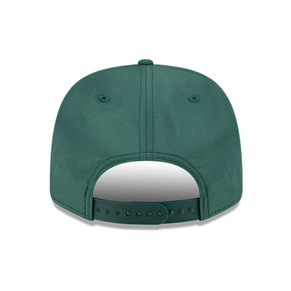 This is a Green Bay Packers NFL Coach Dark Green 9SEVENTY Stretch Snap Adjustable Cap 7