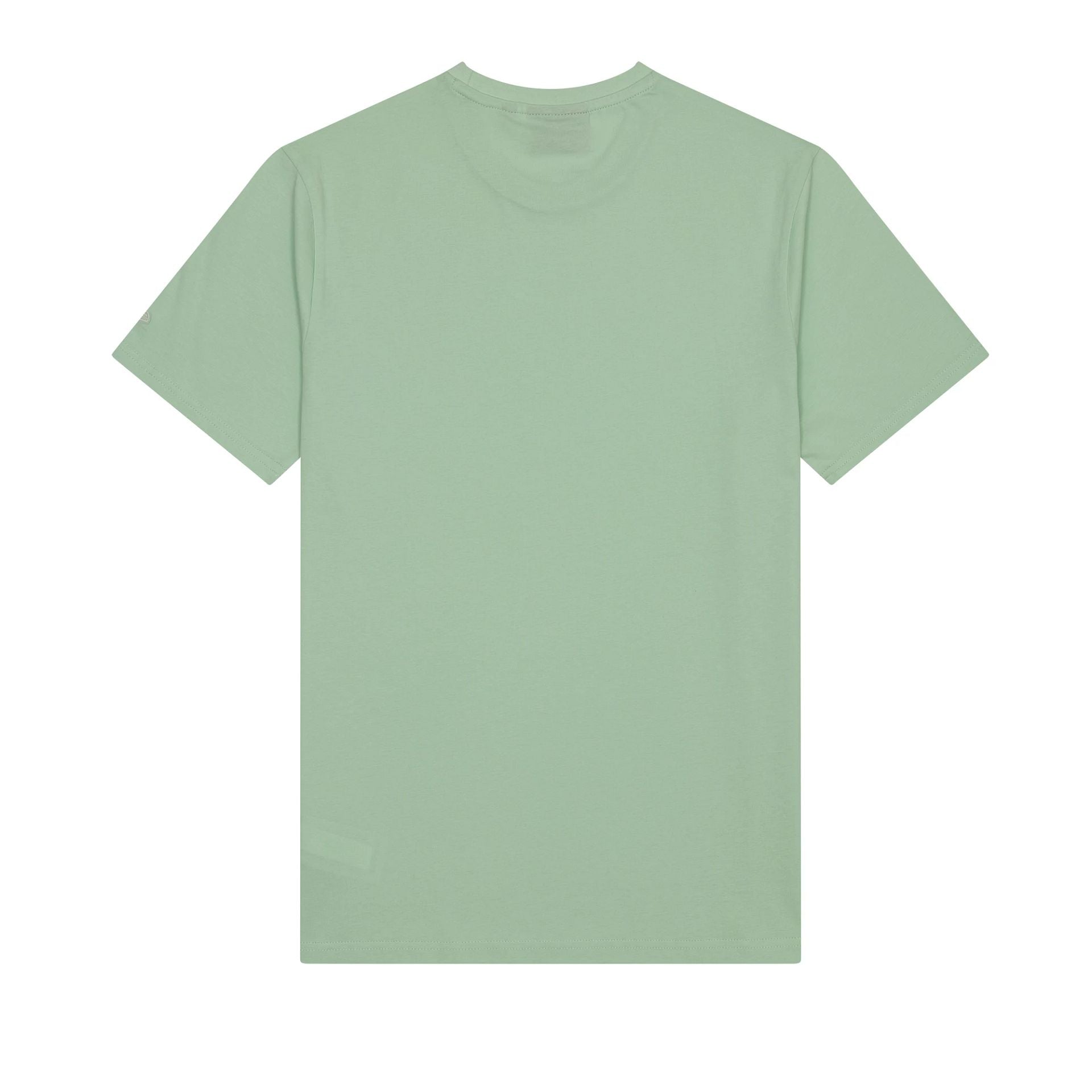 The Male model is wearing LA Dodgers MLB Pastel Green T-Shirt 2