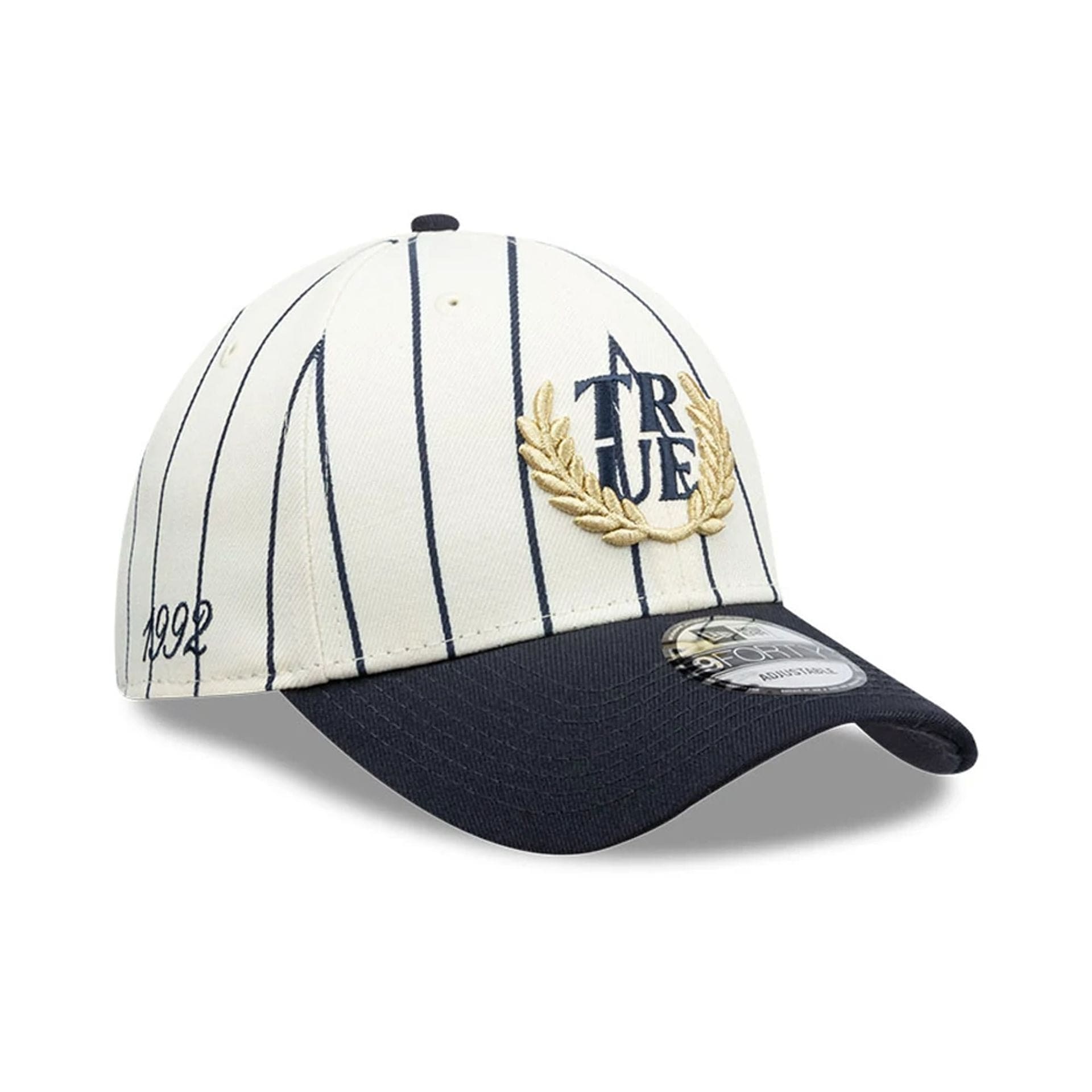 This is a True Mexico X New Era Cream 9FORTY Adjustable Cap 1