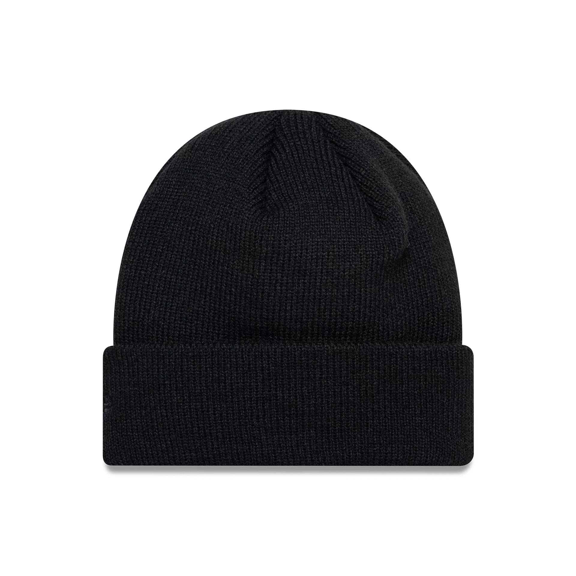 This is a New Era X Our Legacy Black Cuff Knit Beanie Hat 2
