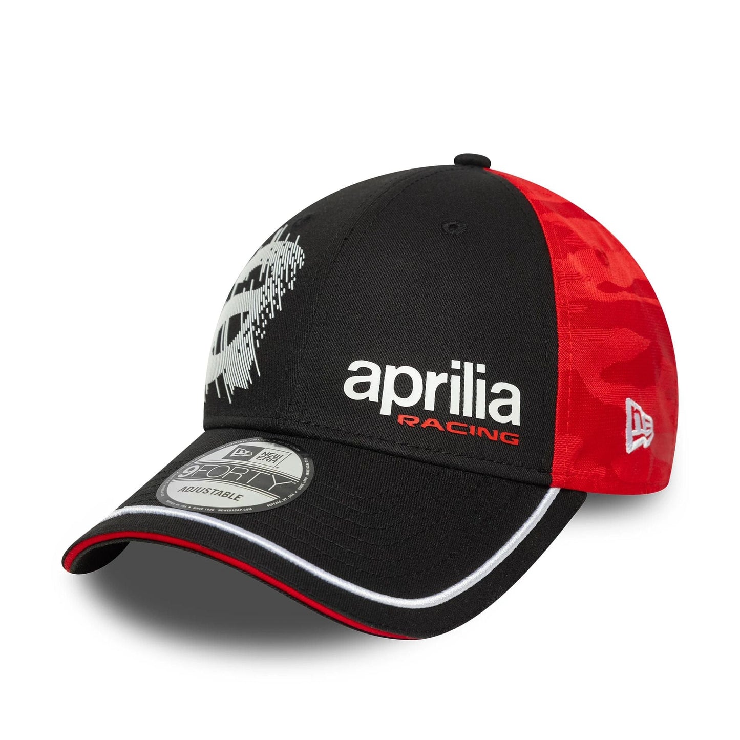 This is a Aprilia Seasonal Black 9FORTY Adjustable Cap 1