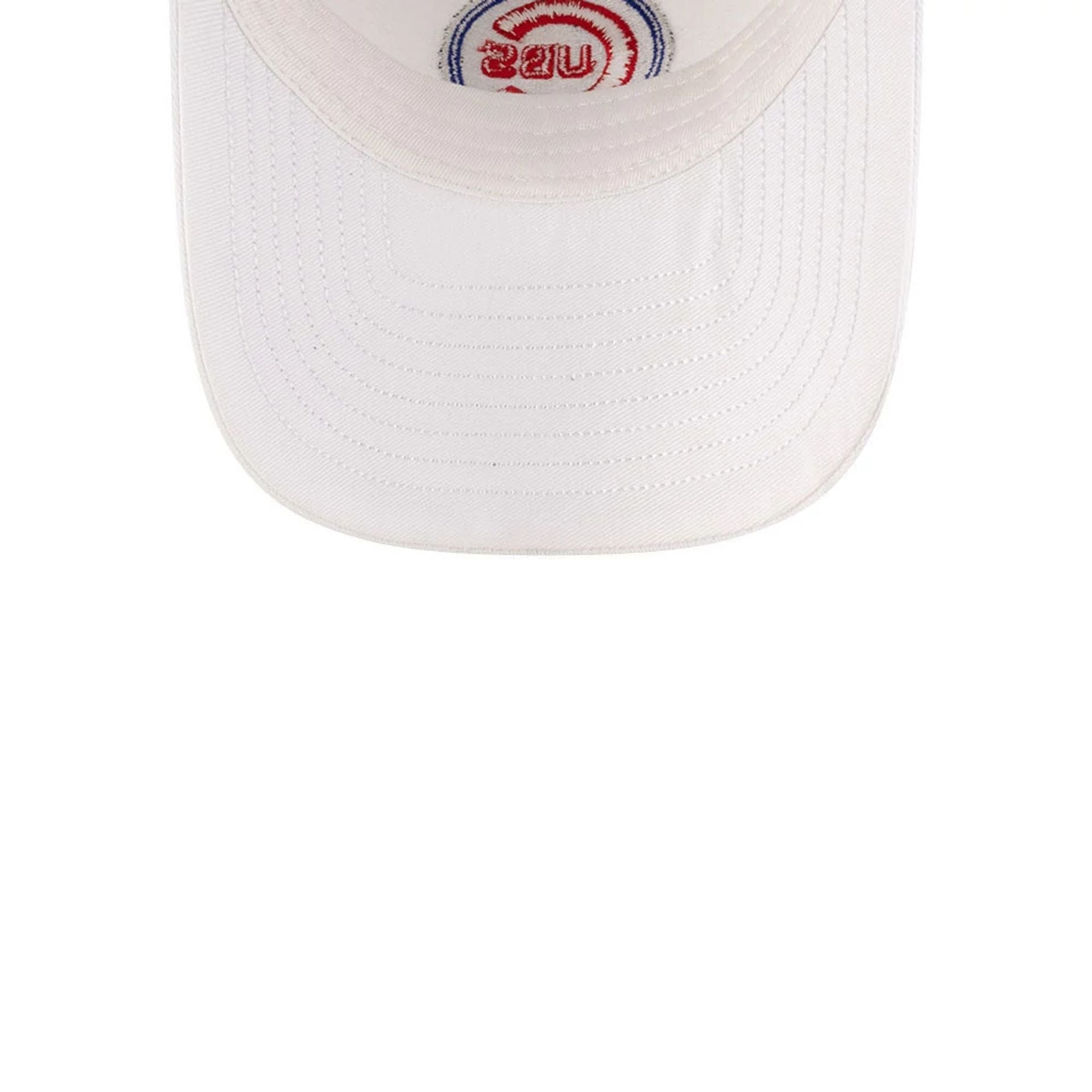 This is a Chicago Cubs Ralph Lauren X MLB Open White 9TWENTY Adjustable Cap 7