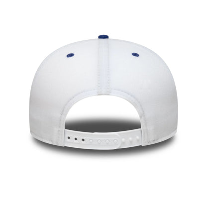 This is a Brooklyn Dodgers MLB Player White 9FIFTY A-Frame Snapback Adjustable Cap 7