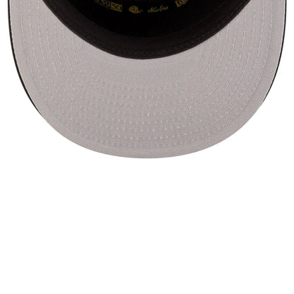 This is a New Era 59FIFTY Day Black 59FIFTY Split Panel Fitted Cap 2