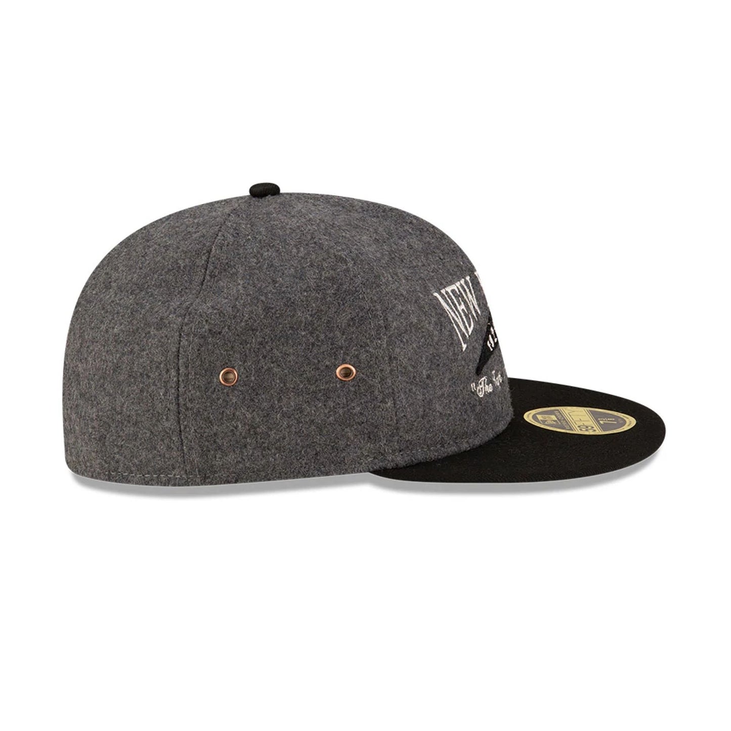 This is a  59FIFTY Day Grey Retro Crown 59FIFTY Fitted Cap 6