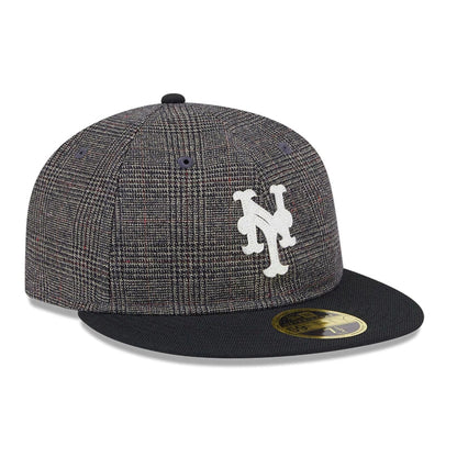 This is a New York Mets 59FIFTY Day Black Retro Crown 59FIFTY Fitted Cap 4