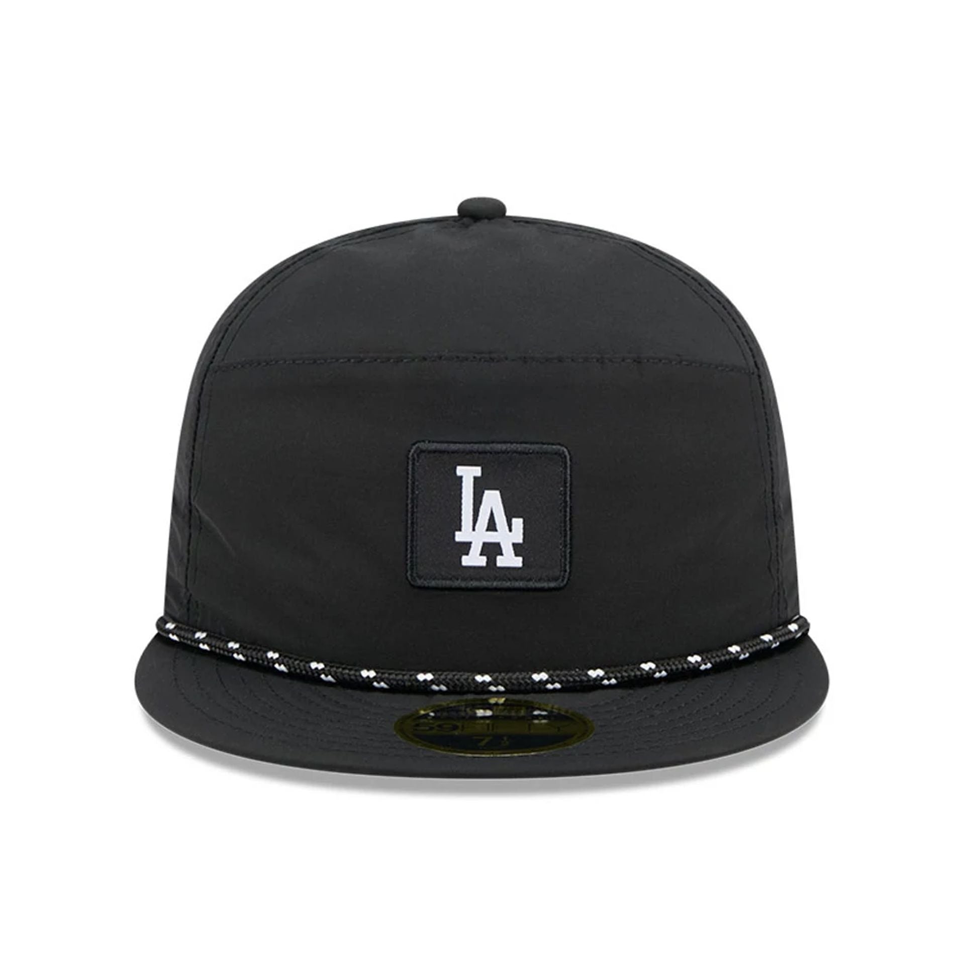 This is a LA Dodgers 59FIFTY Day Black 59FIFTY Split Panel Fitted Cap 3