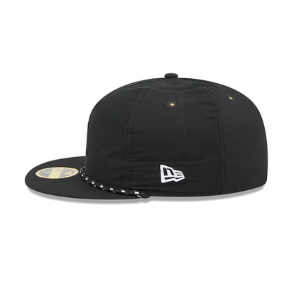 This is a LA Dodgers 59FIFTY Day Black 59FIFTY Split Panel Fitted Cap 5