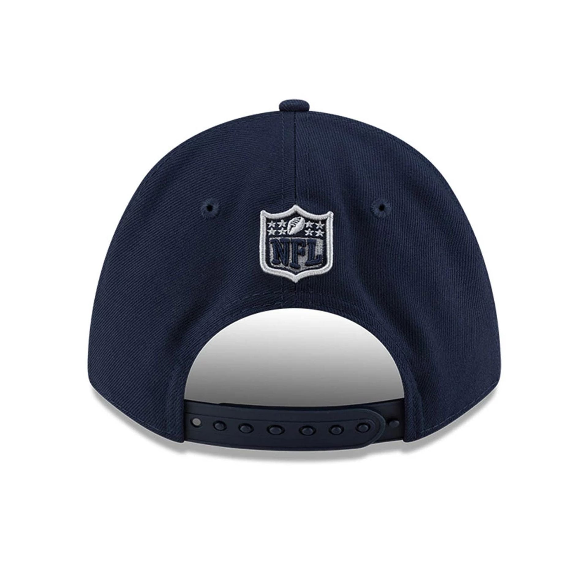 Pictured is this NFL Team Dallas Cowboys 9FORTY M-Crown cap in Navy. 5