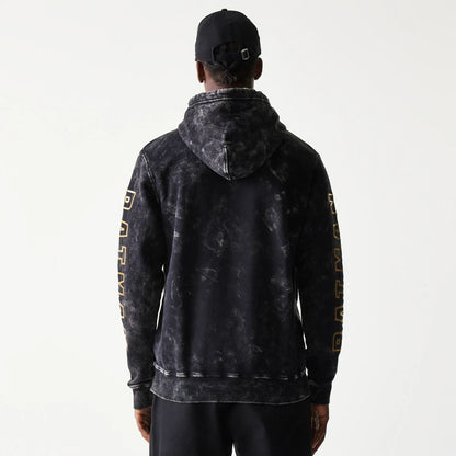 The Male model is wearing Batman 1989 Black Pullover Hoodie 2