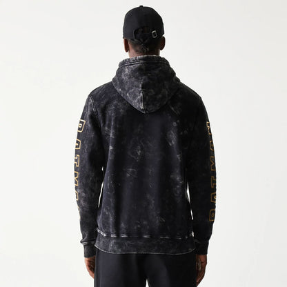 The Male model is wearing Batman 1989 Black Pullover Hoodie 2
