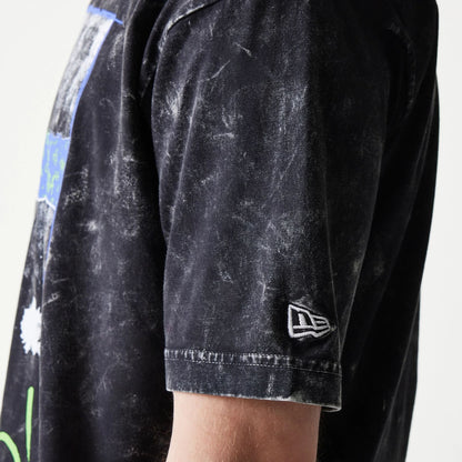 The Male model is wearing Joker Batman Black T-Shirt 5