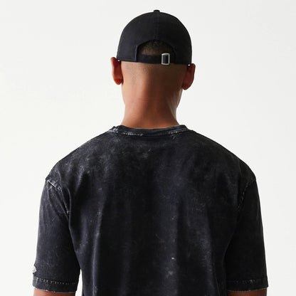 The Male model is wearing Batman 1989 Black T-Shirt 7