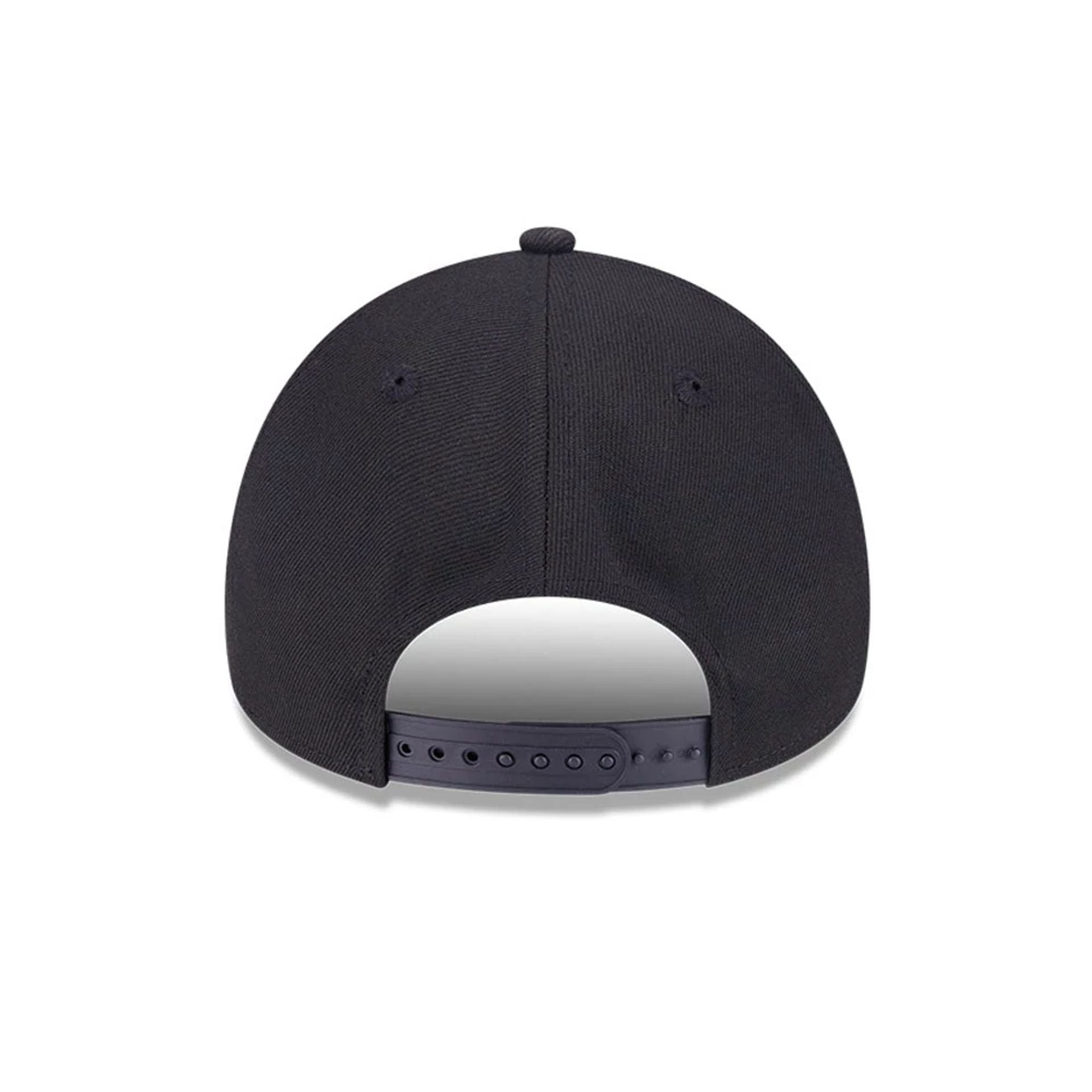 This is a LA Dodgers Ornate Visor Black 9FORTY A-Frame Adjustable Cap 7